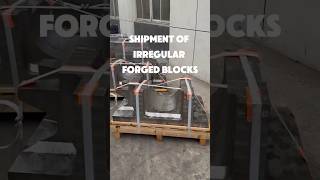 1045 forged blocks features a highly complex and irregular geometry.#forgingsteel #cncmachining