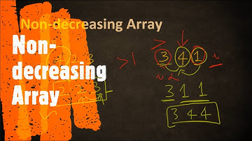 Non-decreasing Array | LeetCode 665 | Coders Camp