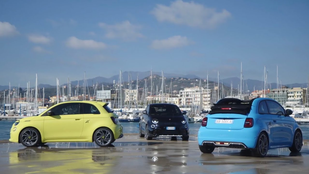 The New 2023 Abarth 500e electricThe hot hatch that is HOT - YouTube