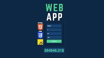 Build a Compound Interest Rate Calculator Web App