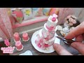 Miniature Cooking, Mini Rose Wedding Cake