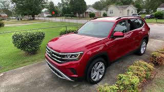 Best Detailed Walkaround 2021 Volkswagen Atlas V6 SE w/Technology