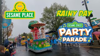 Sesame Street Party Parade | 4/29 Rainy Day Performance | Sesame Place Langhorne in 4K