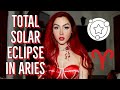 Total solar eclipse in aries most important event of 2024