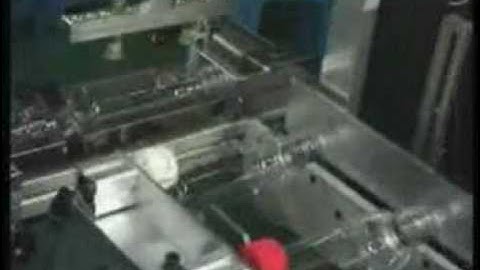 Automatic Two colour cylinder screen printer