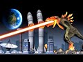 I Released Godzilla On A Moon Colony - City Smash