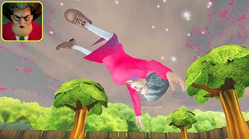 Scary Teacher 3D  Sparkling New Year Prank  - Christmas level