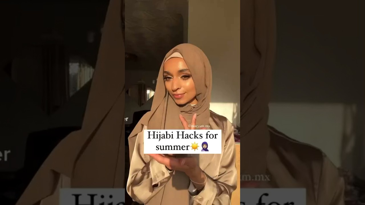 Hijabi hacks for summer ☀️