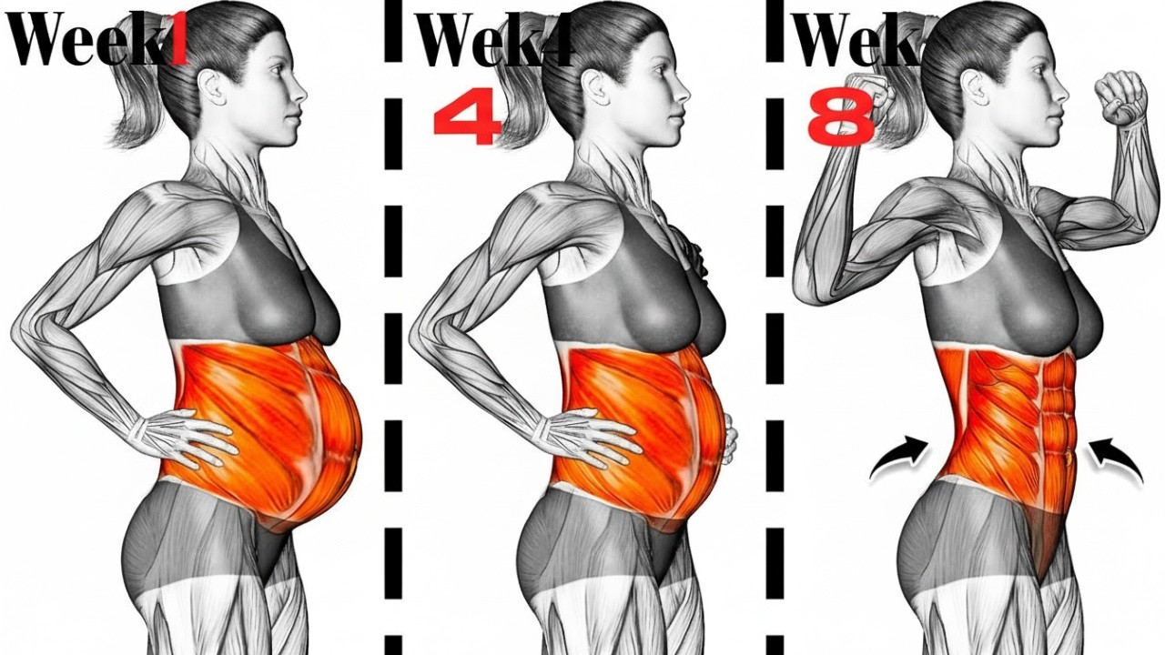 🔥 Upper & Lower Abs Belly Burner ➜ 30-Min Standing Workout to Burn Fat & Get a Flat Stomach Fast