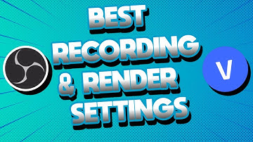 the BEST obs/render settings... (240 fps)