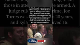 Racist Birthday Party Terror Ends in Prison Sentences #shorts #viral #trending