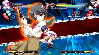 『ニトロプラス ブラスターズ』アイン プレイ動画（ロケテバージョン）