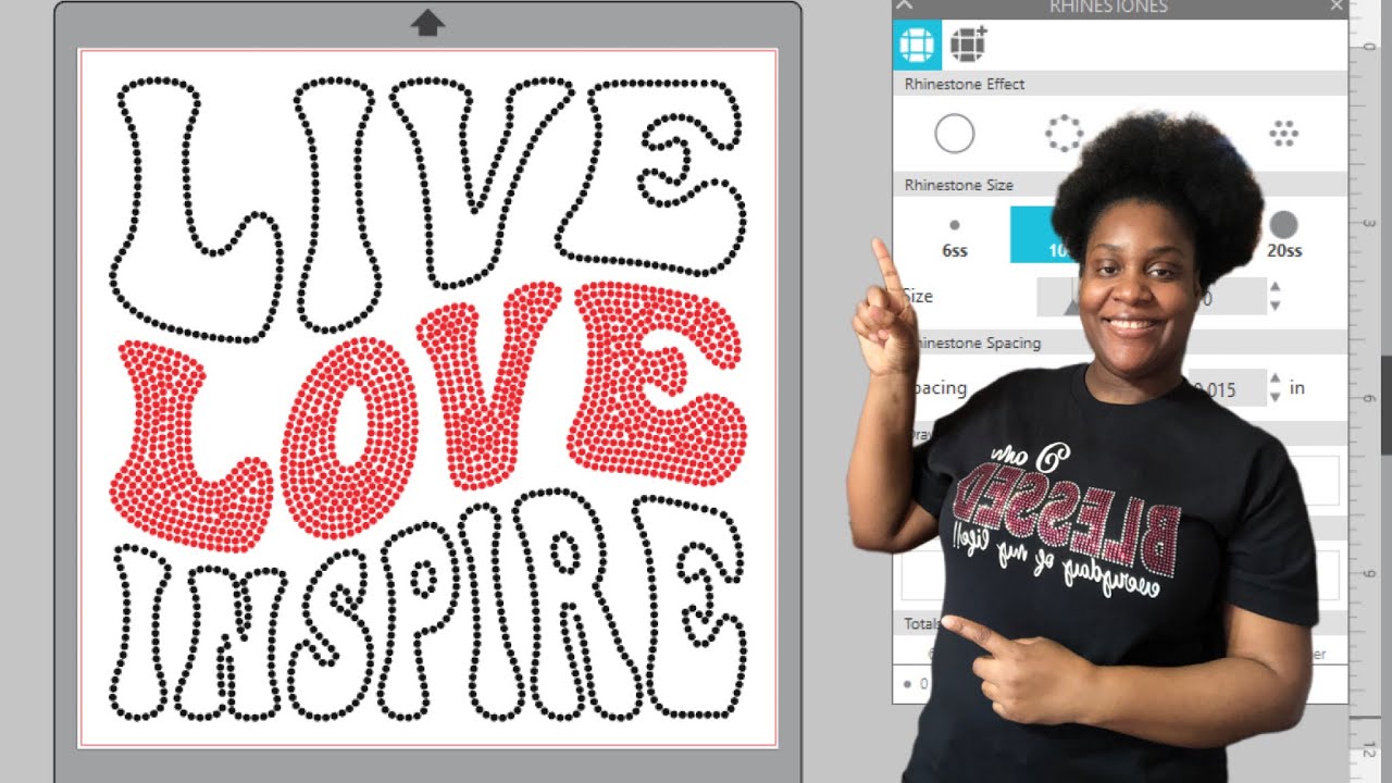 How to turn a Svg file into a rhinestone template how to make a