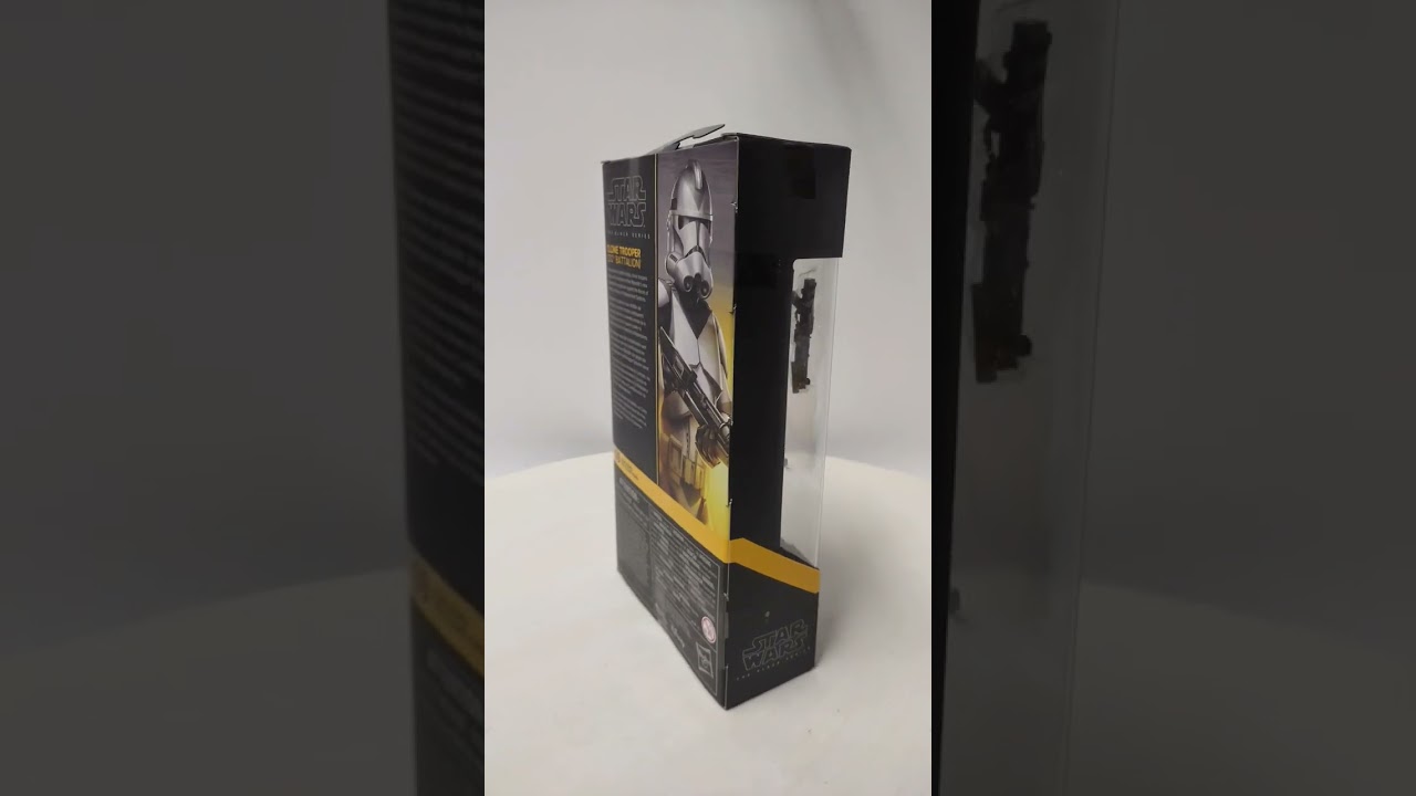 Star Wars Black Series Clone Wars #9 212nd Battalion Clone Trooper Figure.