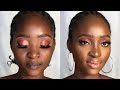 DETAILED MAKEUP TUTORIAL FOR DARK SKIN | MAKEUP TRANSFORMATION #makeup #makeuptutorial #viralvideo