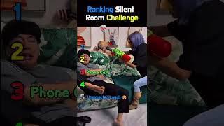 Ranking Silent Room Challenge 😂💀 #ranking #viralshort #viral #shorts #funny #comedy