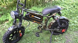 картинка: ЭЛЕКТРОВЕЛОСИПЕД! ВОТ ЭТО КОНЁК! WЕNВОX F9 PRO Кататься одно удовольствие!
