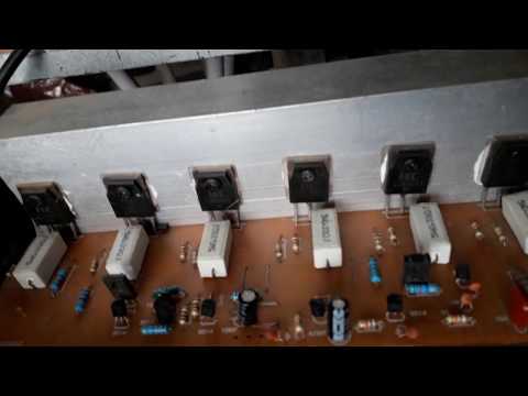 Ampli 12 mosfet ko đánh nổi 2 cặp loa nhỏ