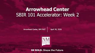 FREE SBIR 101 Accelerator | Week 2