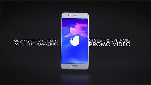 Dynamic Mobile App Promo-After Effects Template Videohive