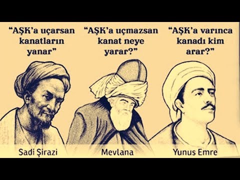 Mevlana ve Yunus Emre Sözleri....Unutma ki Allah Sabredenlerle Beraberdir...