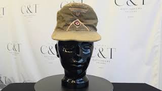 Lot 1190 - Ww2 German Afrikakorps M-41 Field Cap For Infantry Troops