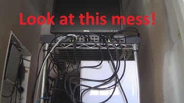 Server Closet Cleanup Part 1