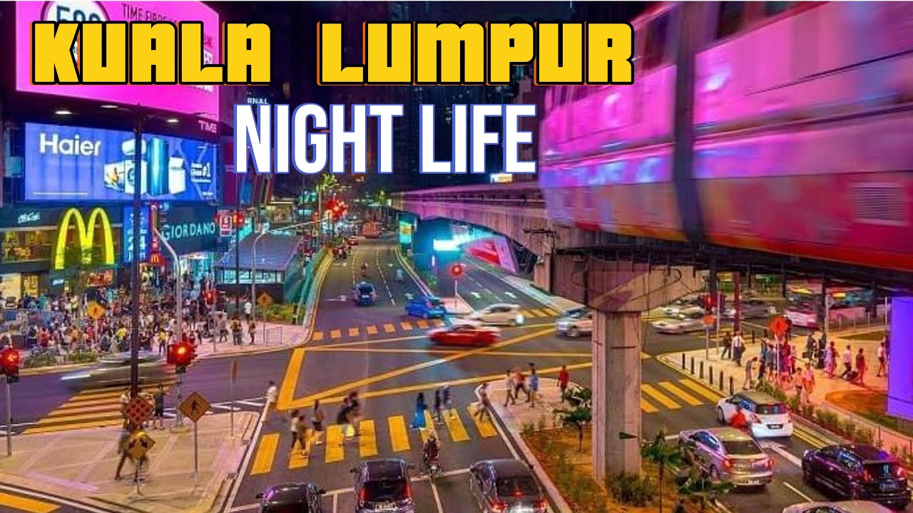 Bukit Bintang And Jalan Alor Street Food NIGHTLIFE in Kuala Lumpur Malaysia 🇲🇾  [4K] Walking Tour