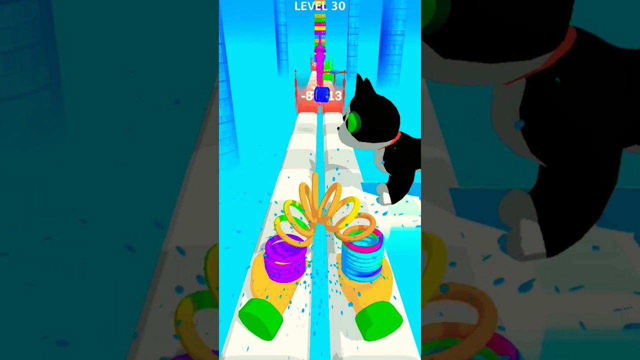 Rainbow 🌈 Toy Spring game Leval -30 