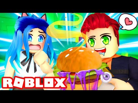 WE CAN'T BELIEVE HE ATE THIS ROBLOX BURGER!