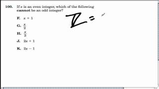 SHSAT 17 - Math Worked Examples (#98-#100)