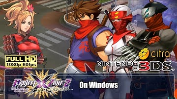 Project X Zone 2 on Windows [Full HD 1080p 60fps] Citra - Nintendo 3DS Emulator