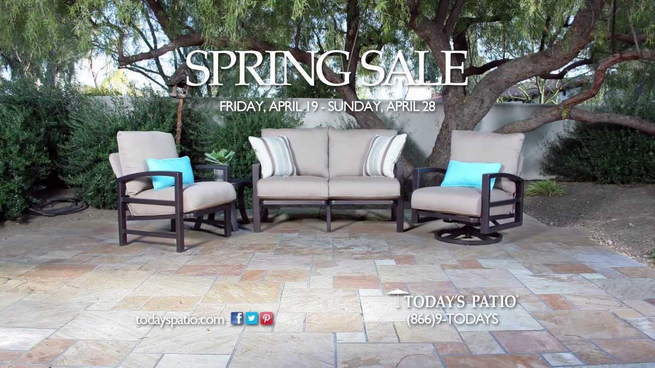 Today's Patio Spring Sale 2013 YouTube