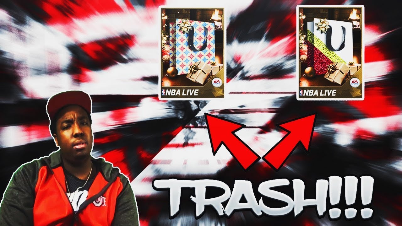 WHAT IS THIS NONSENSE??? THE FINAL PRESENT OPENING FOR NBA LIVE MOBILE 18!!!