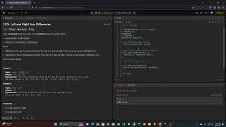 LeetCode 2574. Left and Right Sum Differences JS Solution