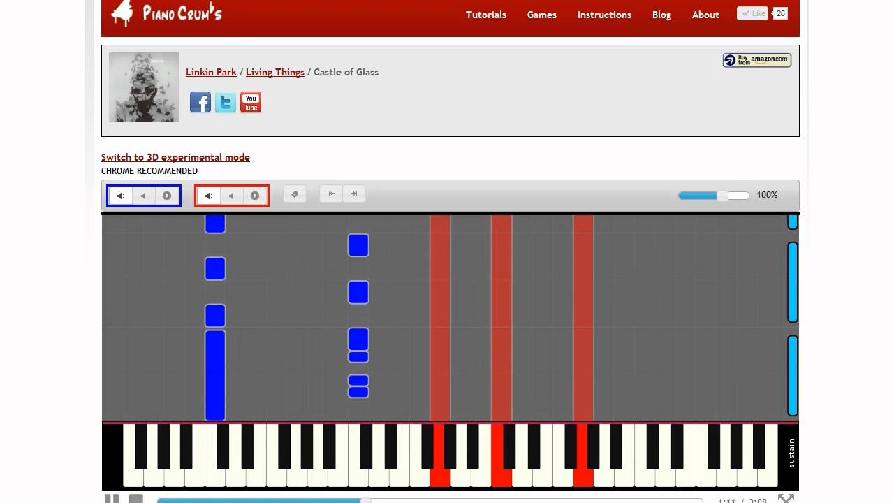 How to Play Castle of Glass by Linkin Park (Piano Cover & Tutorial) YouTube