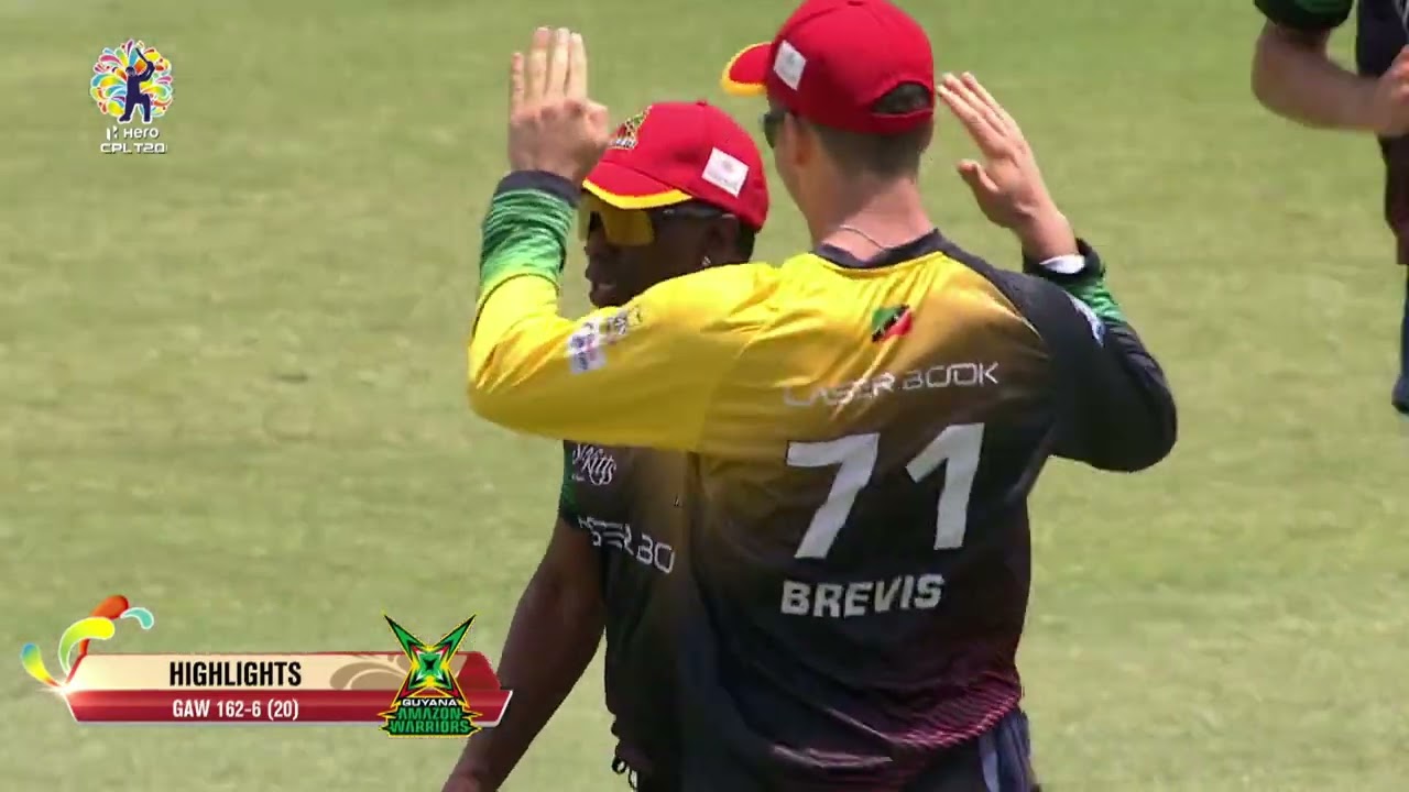 Guyana Amazon Warriors Innings Highlights vs SKN Patriots | Match 10 - Hero CPL T20 | SportsMax TV