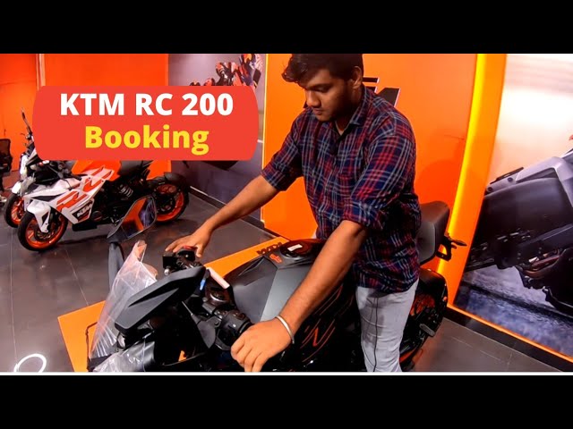 KTM RC 200 (2021 Model) Booking video 