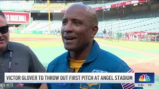 Victor Glover to throw out first pitch at Angel Stadium