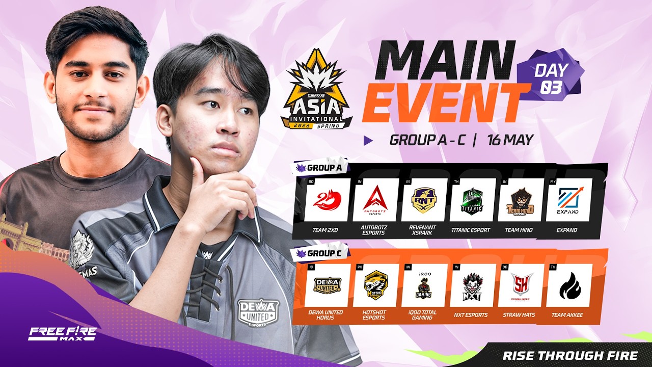 [UR] FFMAI 2026 Spring | Main Event Day 3 | Group A - C