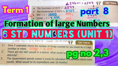 6 std Maths-(unit 1)Numbers- part 8(Try These)-pg no2,3-Formation of large Numbers-Term 1 samacheer