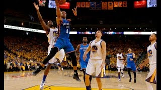 Oklahoma City stuns Golden State in Game 1 of the Western Conference Finals