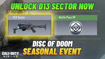 How to Unlock/Get D13 Sector Launcher Codm | Disc of Doom Seasonal Event Cod Mobile | Fast & Easy