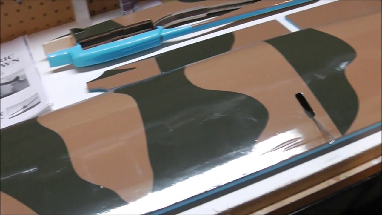 Preparing the Brodak P-40 ARF for Assembly! - YouTube
