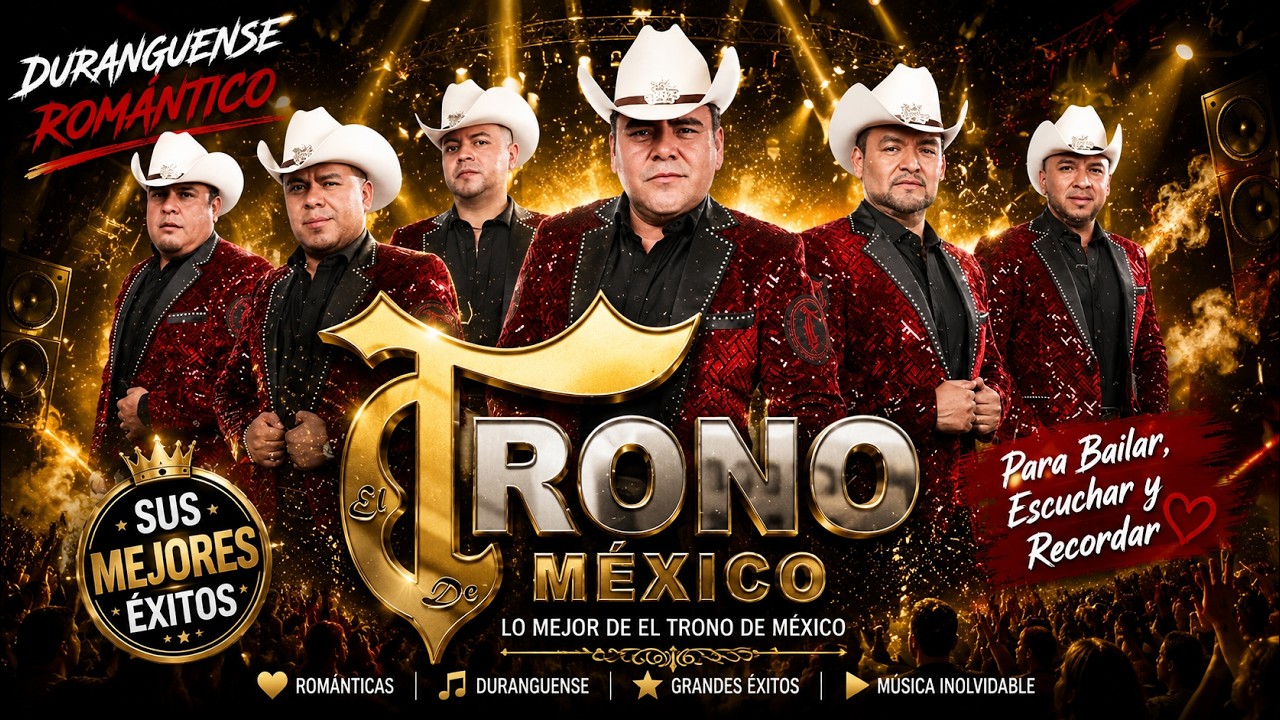 El Trono de México Duranguense 💔 Lo Mejor de El Trono de México | Almas Gemelas, Te Ves Fatal