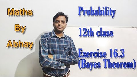 Exercise 16.3 RBSE 12th class by Abhay Sir