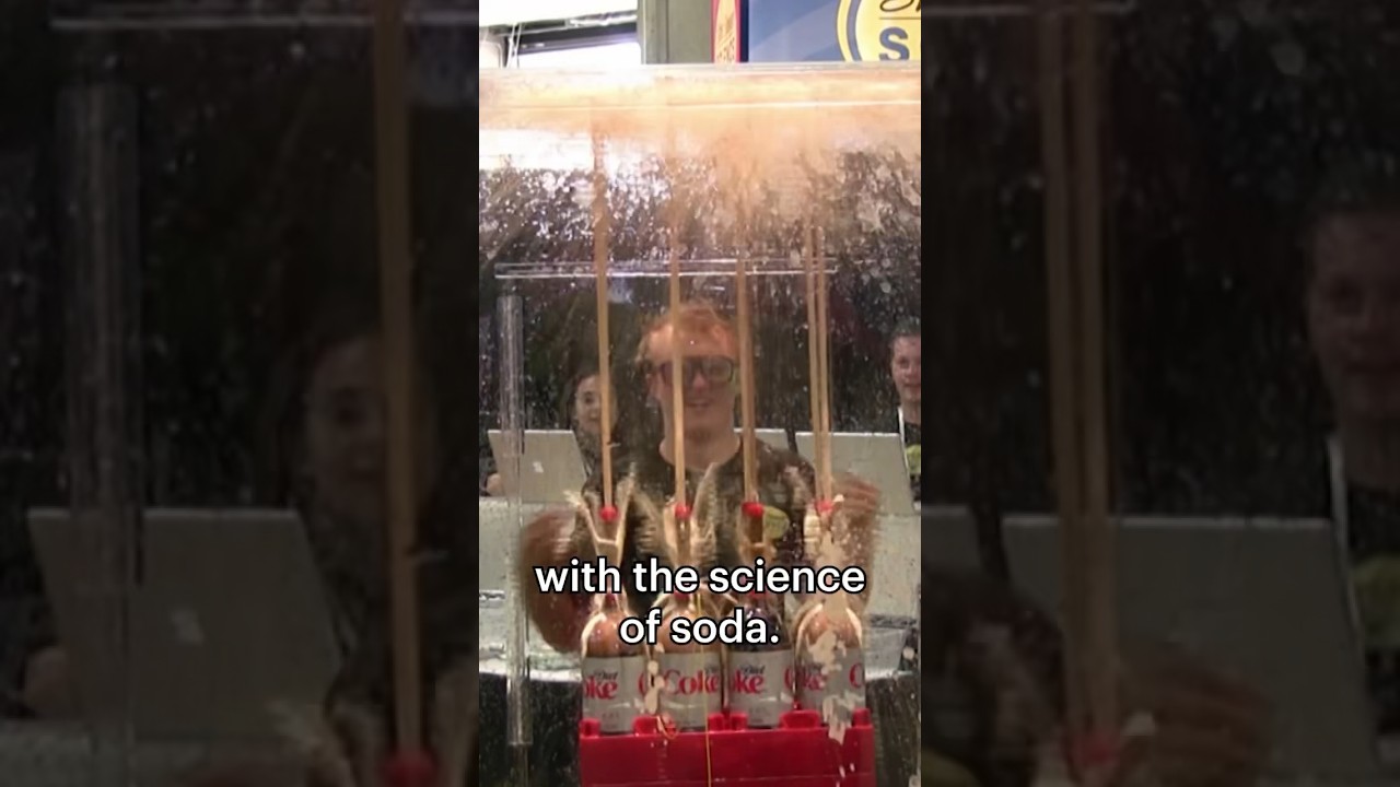 Film backdrop image for The Science of Soda shorts watchandwonder davinci diysci science SteveSpangler (2023)