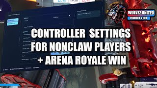 SPLITGATE ARENA ROYALE WIN + NONCLAW CONTROLLER SETTINGS