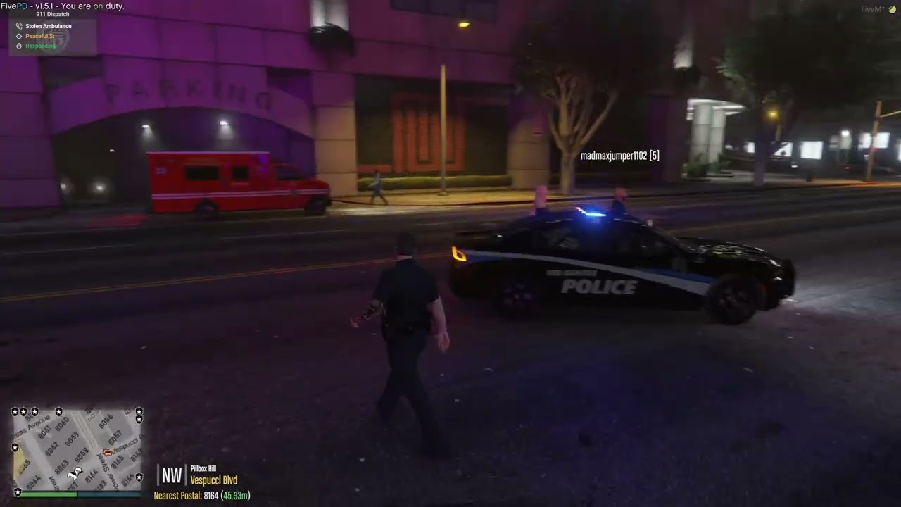 FivePD Gameplay with friends