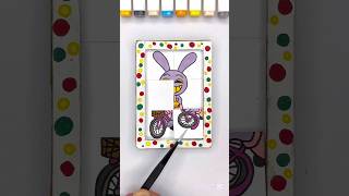 Jax toy Digital circus amazing paper puzzle game🥰♥️#art #ytshorts #trending #jax
